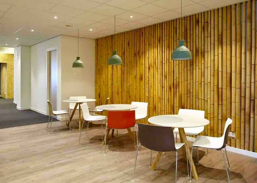 Bamboo Half Round Pole for Decoration & Support Natural Color